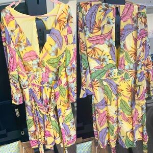 🌴Fashionova tropical summer romper